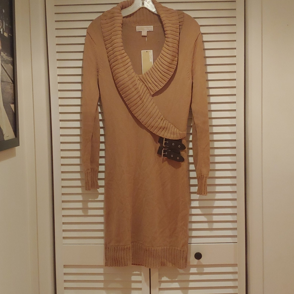 Michael Kors midi sweater dress